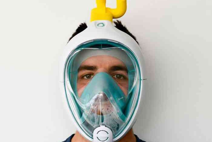 Inovatif! Insinyur di Italia Ubah Masker Diving Jadi Ventilator