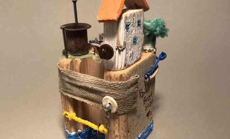 10 Ide Kreatif Ubah Sampah di Pantai Jadi Miniatur Rumah