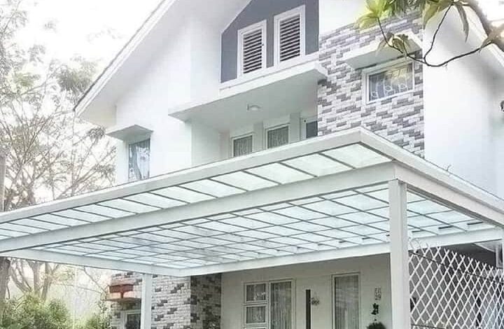 Sederhana dan Elegan, Ini Dia 10 Referensi Desain Kanopi Minimalis